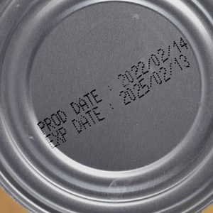 Hasil pada Kaleng Gressler Coding & Marking Solution