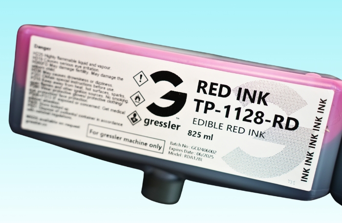 red ink tinta coding ink inkjet gressler