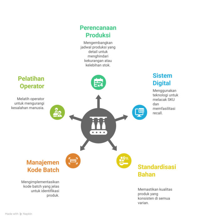 Tips mengelola produk makanan banyak varian