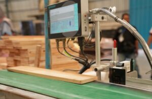 Panel kayu kode produksi thermal inkjet line production