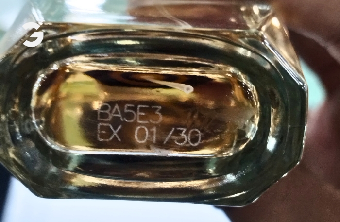 laser co print coding botol kaca