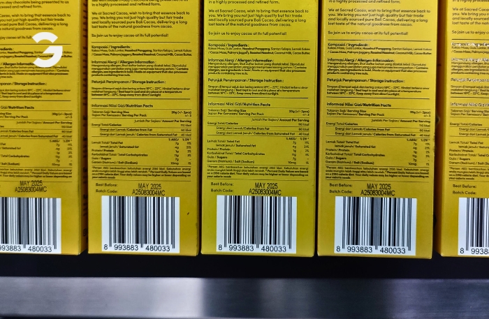 aplikasi mesin coding untuk inner box kardus kemasan produk tij