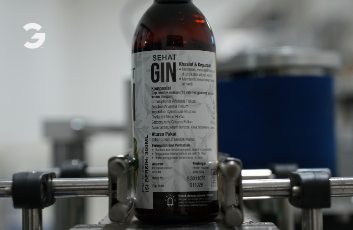 mesin coding expired date untuk cetak di botol obat tij 2