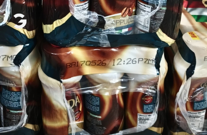 mesin coding untuk cetak di botol kopi instan cij 2