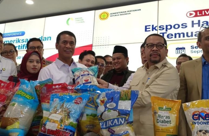 cnbc indonesia menteri pertanian beras fortifikasi