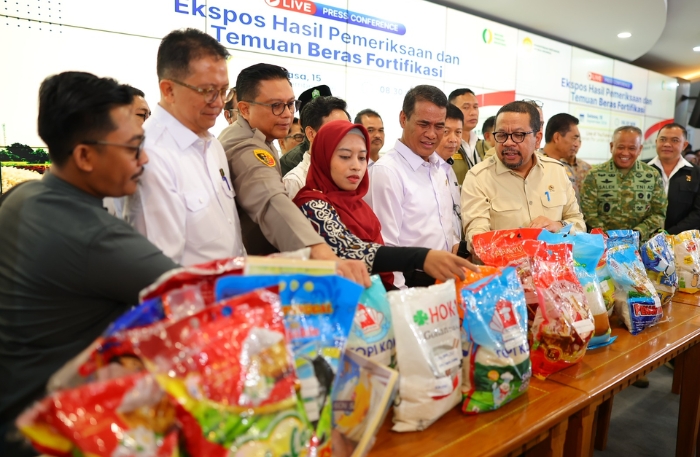 infopublikid menteri pertanian beras fortifikasi
