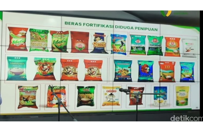 menteri pertanian beras fortifikasi detik finance