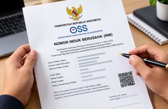 nib industri makanan