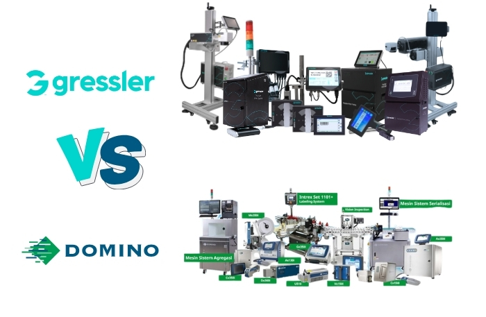 perbandingan mesin coding gressler dan domino printing